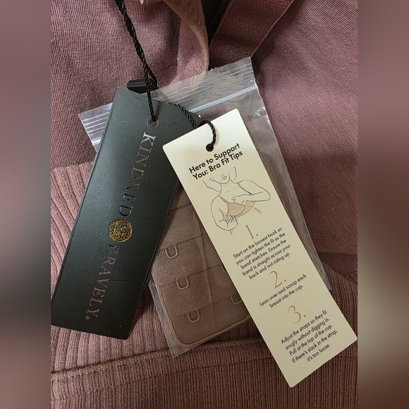 Women's Mauve Nursing Bra - Picture 7 of 7